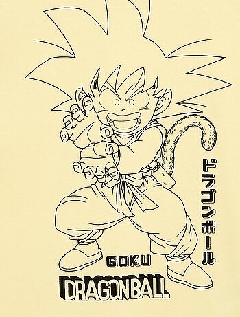 Camiseta de manga corta estampada 'Dragon Ball Z'