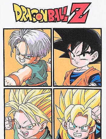 Camiseta de manga corta estampada 'Dragon Ball Z'