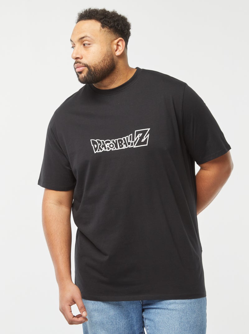 Camiseta de manga corta estampada 'Dragon Ball Z' negro - Kiabi