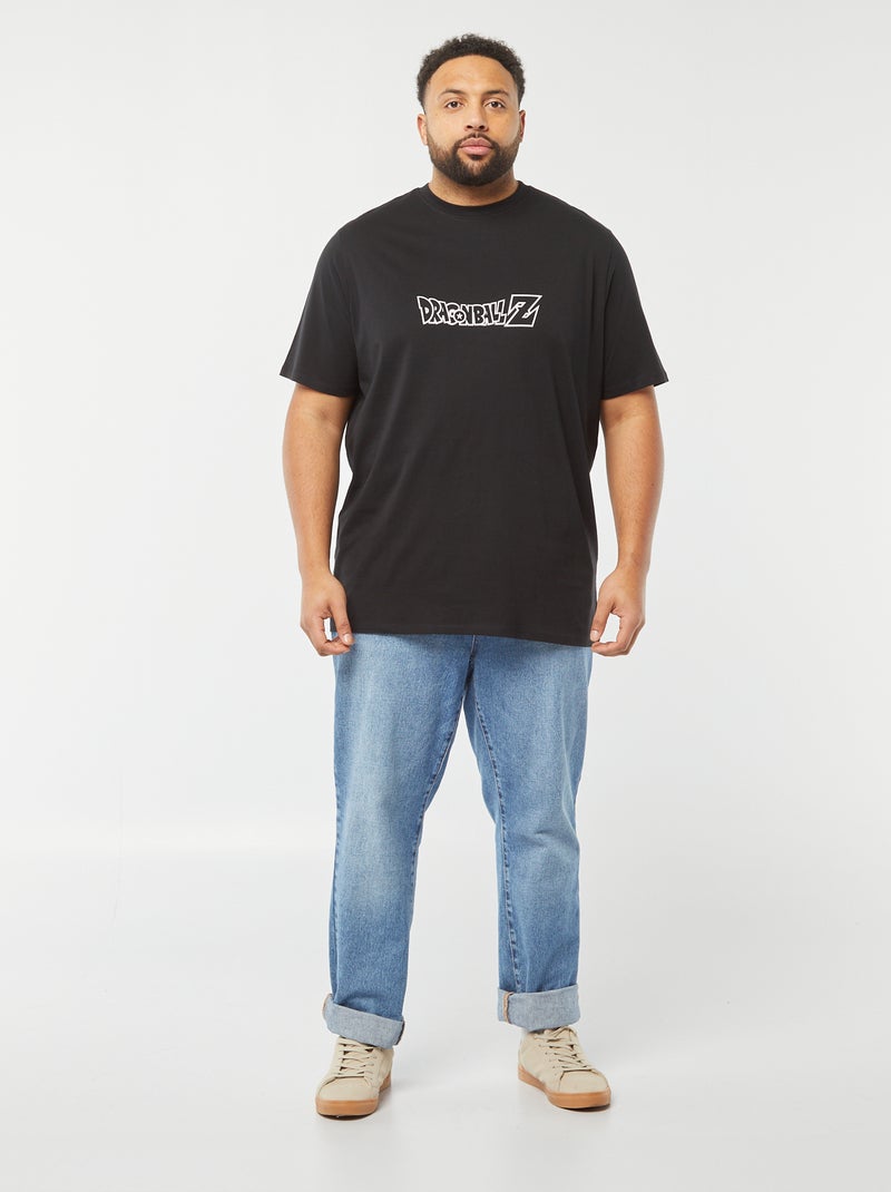 Camiseta de manga corta estampada 'Dragon Ball Z' negro - Kiabi