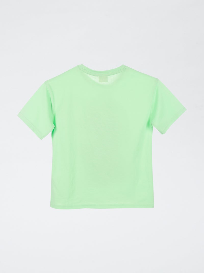 Camiseta de manga corta estampada 'Dragon Ball Z' Verde - Kiabi