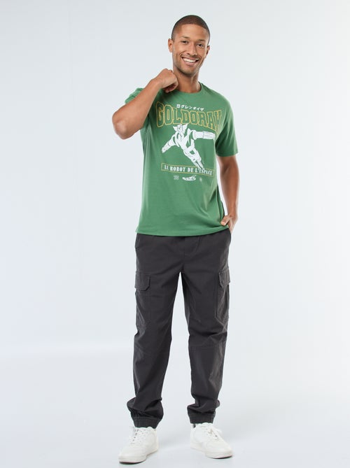 Camiseta de manga corta estampada 'Goldorak' - Kiabi