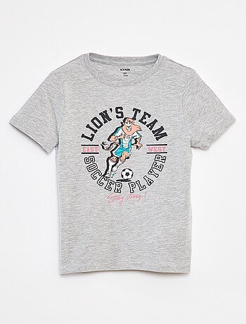 Camiseta de manga corta estampada