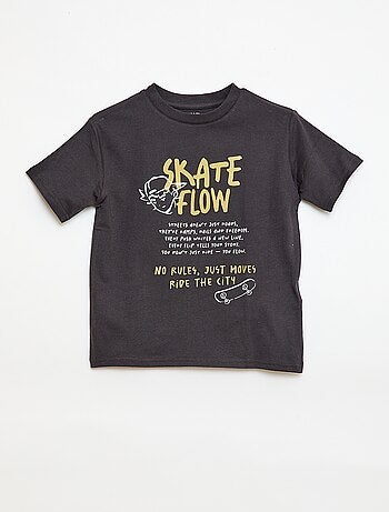 Camiseta de manga corta estampada