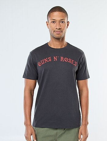 Camiseta de manga corta estampada 'Guns'n'Roses'