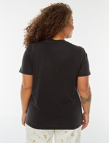 Camiseta de manga corta estampada 'jaguar'