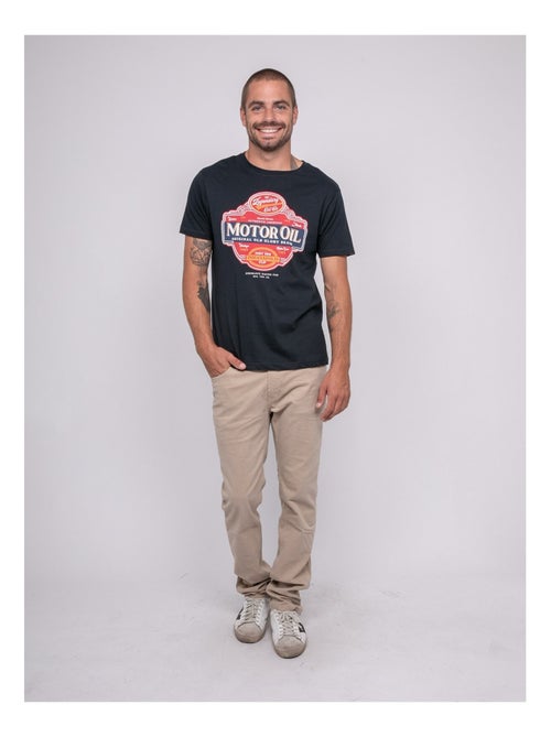 Camiseta de manga corta estampada JARIKART - Kiabi