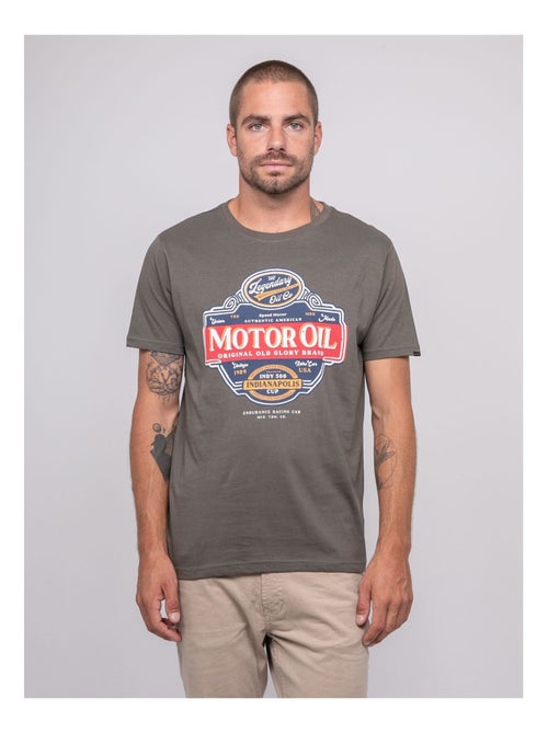 Camiseta de manga corta estampada JARIKART - Kiabi