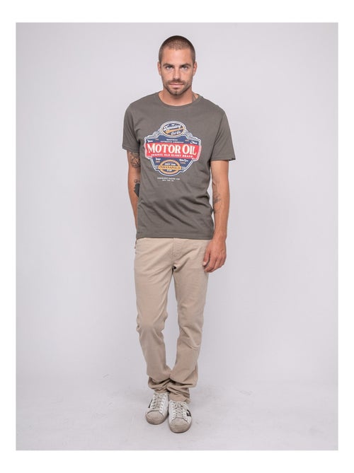 Camiseta de manga corta estampada JARIKART - Kiabi