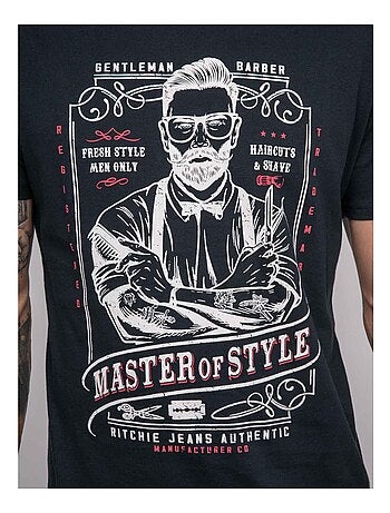 Camiseta de manga corta estampada JEMIL