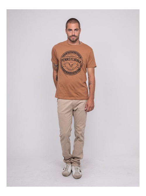 Camiseta de manga corta estampada JIMITRI - Kiabi