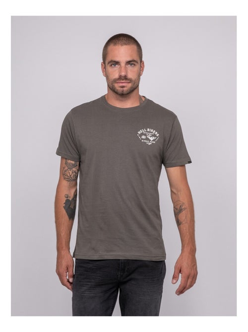 Camiseta de manga corta estampada JOPATRIOT - Kiabi
