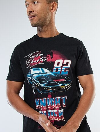 Camiseta de manga corta estampada 'K2000'