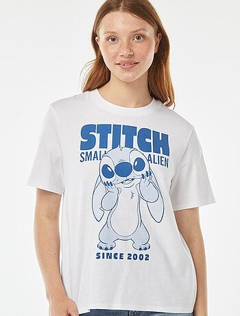 Camiseta de manga corta estampada 'Lilo & Stitch' 'Disney'