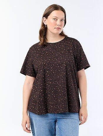 Camiseta de manga corta estampada