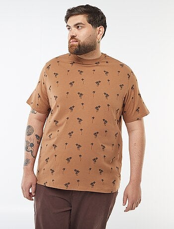 Camiseta de manga corta estampada