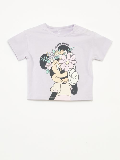 Camiseta de manga corta estampada 'Minnie' - Kiabi