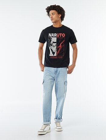 Camiseta de manga corta estampada 'Naruto'