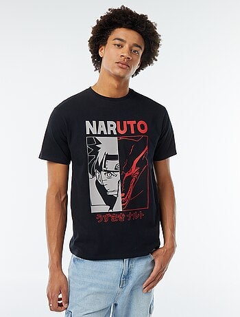 Camiseta de manga corta estampada 'Naruto'