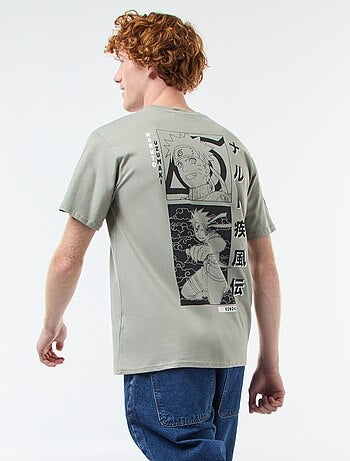 Camiseta de manga corta estampada 'Naruto'