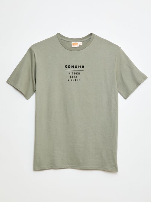 Camiseta de manga corta estampada 'Naruto' - Kiabi