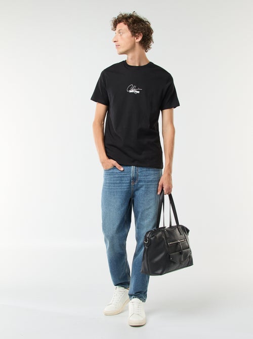 Camiseta de manga corta estampada - Kiabi