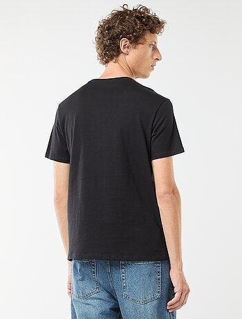 Camiseta de manga corta estampada