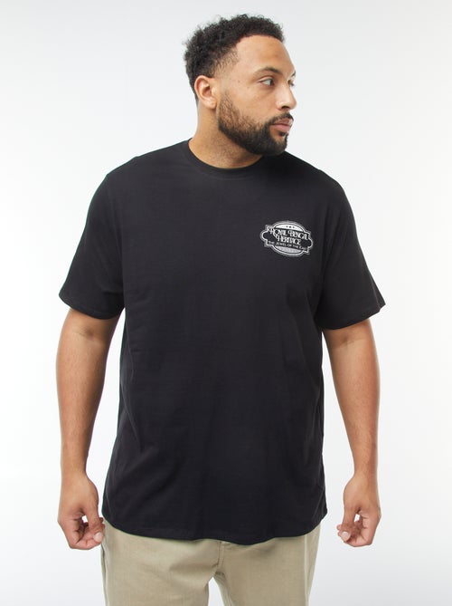 Camiseta de manga corta estampada - Kiabi