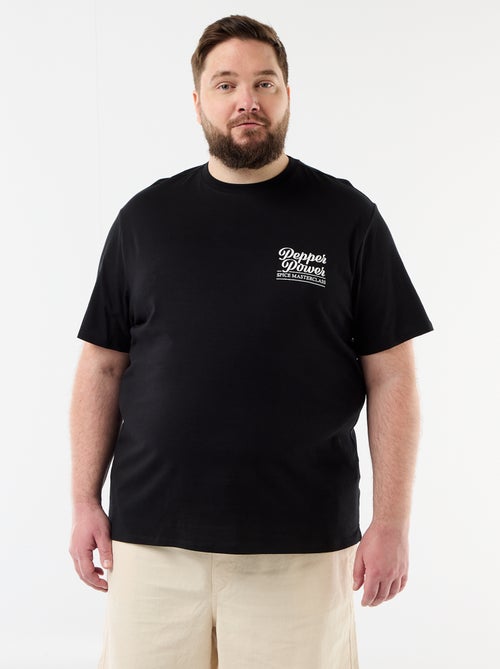 Camiseta de manga corta estampada - Kiabi