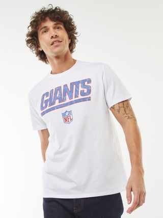 Camiseta de manga corta estampada 'NFL' 'Giants'