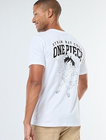 Camiseta de manga corta estampada 'One Piece'
