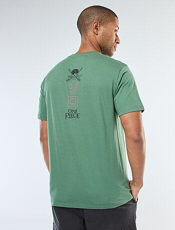 Camiseta de manga corta estampada 'One Piece'