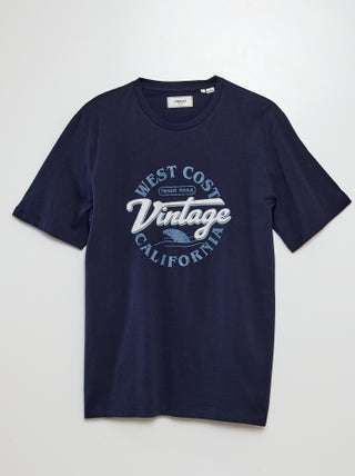 Camiseta de manga corta estampada 'Produkt'