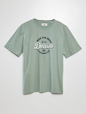 Camiseta de manga corta estampada 'Produkt'