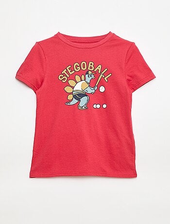 Camiseta de manga corta estampada