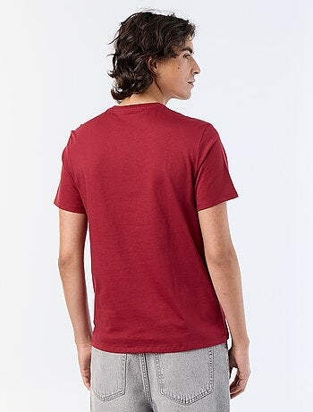 Camiseta de manga corta estampada