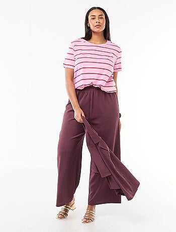 Camiseta de manga corta estampada