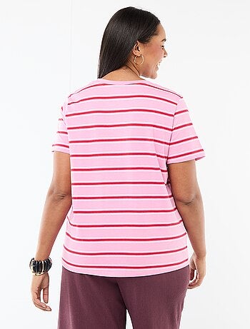 Camiseta de manga corta estampada