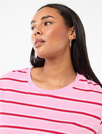 Camiseta de manga corta estampada