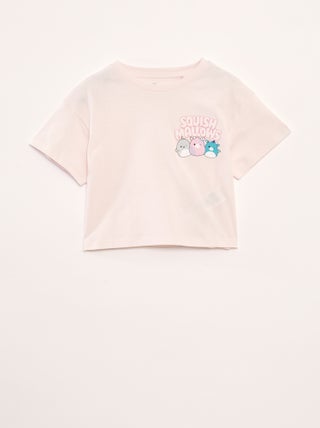 Camiseta de manga corta estampada