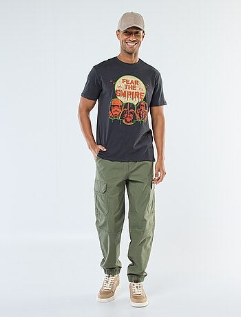 Camiseta de manga corta estampada 'Star Wars'