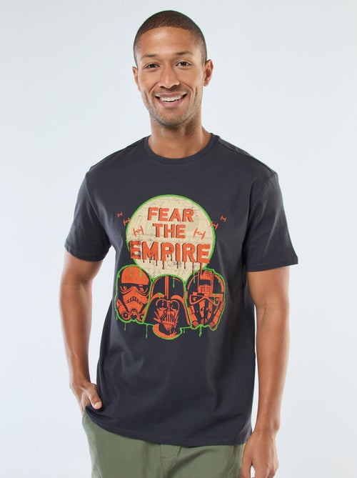 Camiseta de manga corta estampada 'Star Wars' - Kiabi