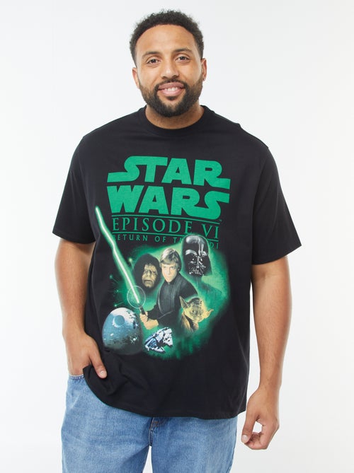 Camiseta de manga corta estampada 'Star Wars' - Kiabi