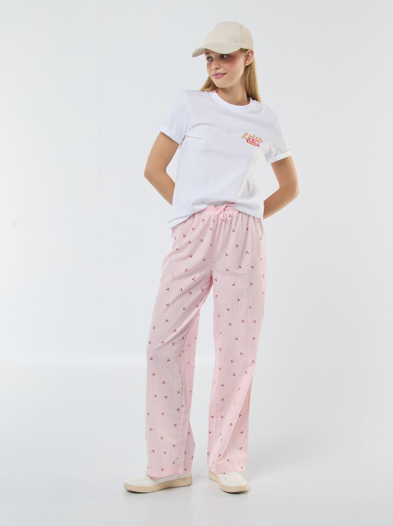 Camiseta de manga corta estampada 'Toy Story' Blanco - Kiabi