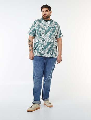 Camiseta de manga corta estampada