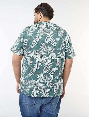 Camiseta de manga corta estampada