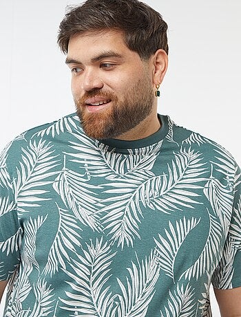 Camiseta de manga corta estampada