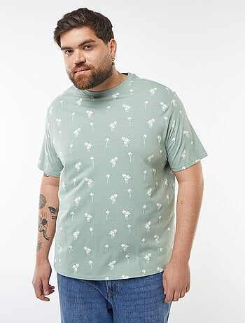 Camiseta de manga corta estampada