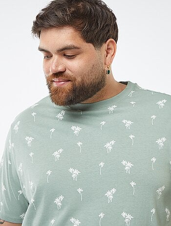 Camiseta de manga corta estampada