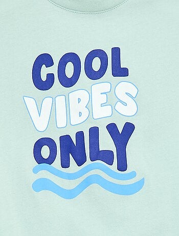 Camiseta de manga corta estampada